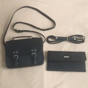 Wallet ( Rosetti) and crossbody (H&M) bundle